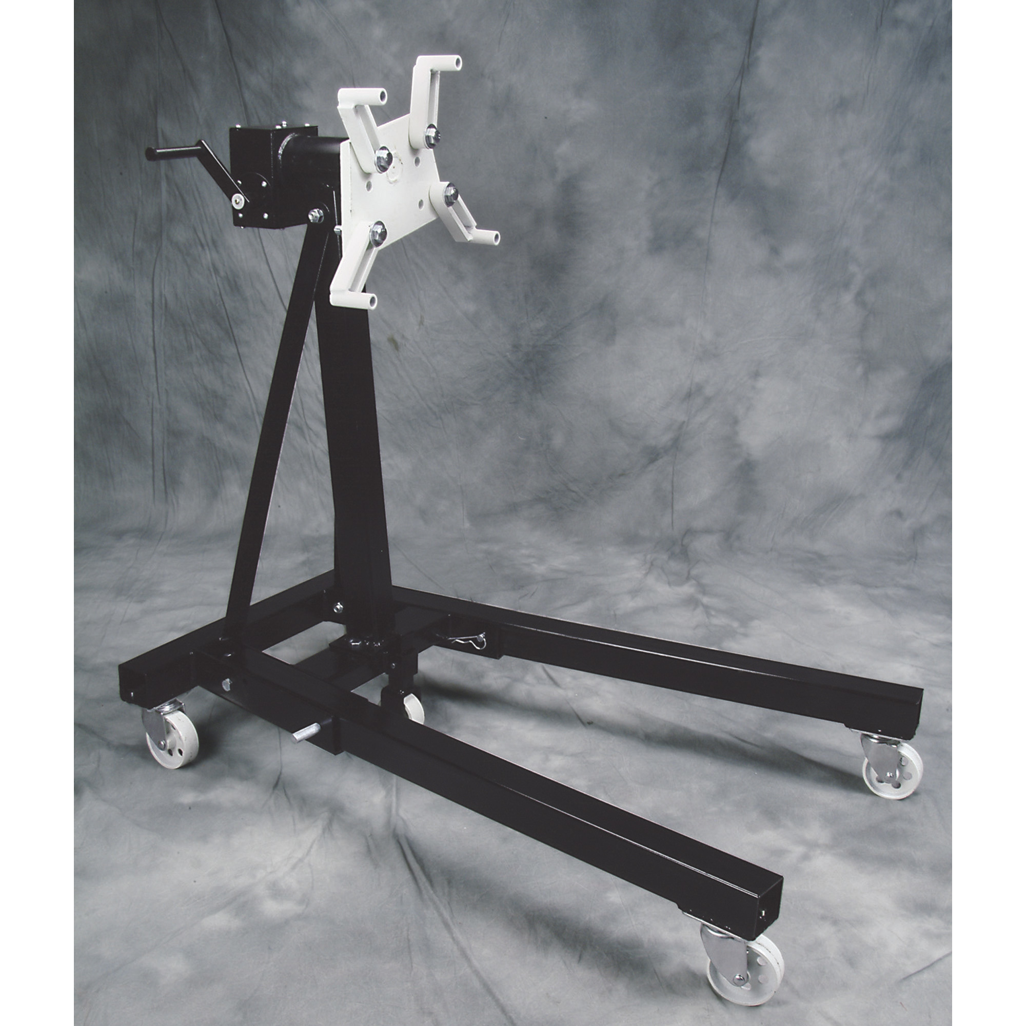 Omega Automotive Geared Rotating Engine Stand, 1,250-Lb. Capacity, Model# 31256